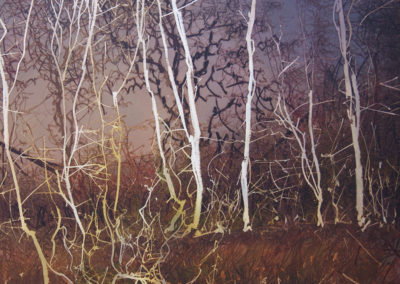 Fingland Wood, Cumbria original watercolour 1st prize winner of the 2014 Cumbria Open SOLD